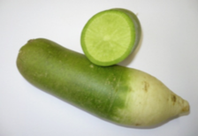 Radis green meat